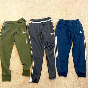 Three Adidas pants(All size M)
